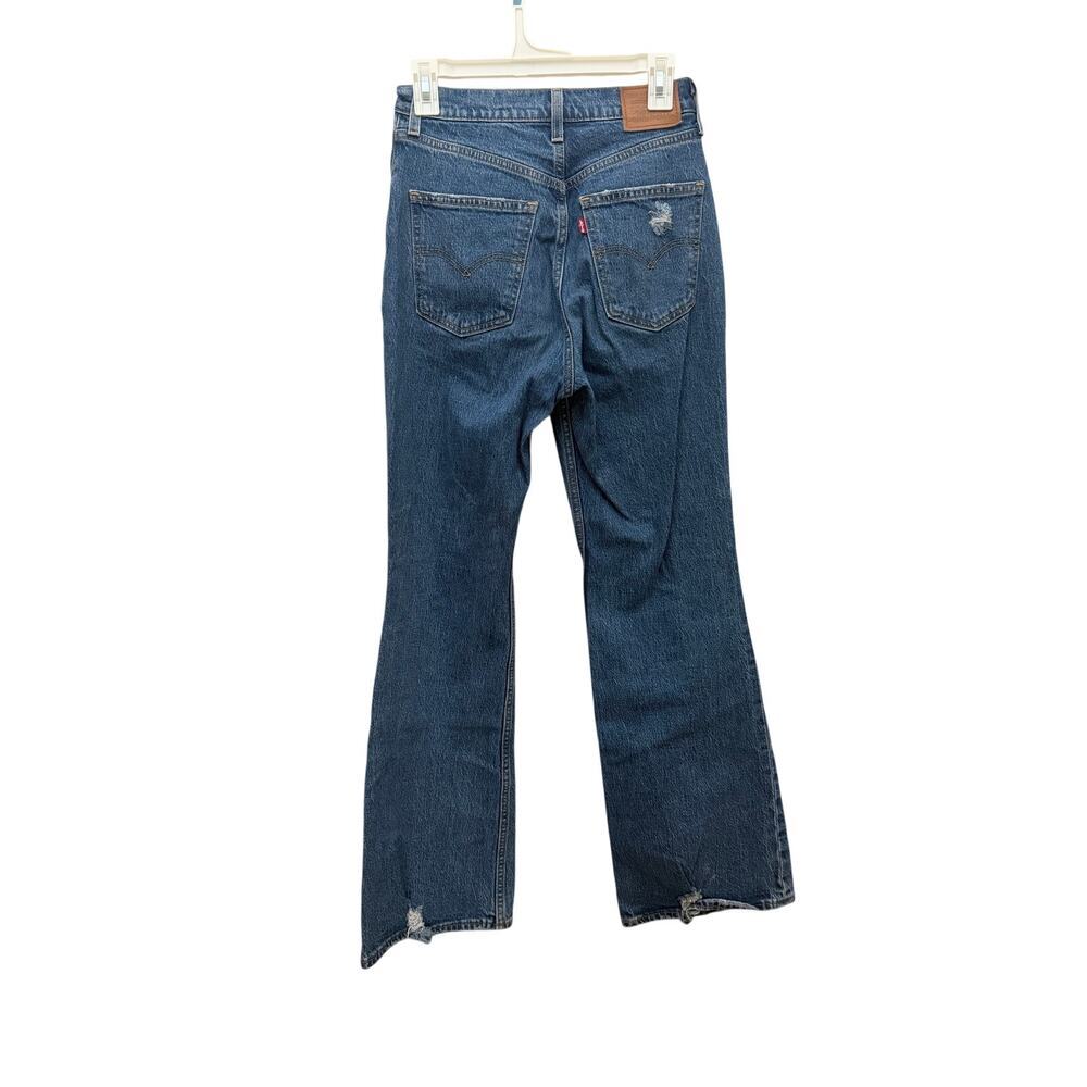 Levis 70s High Flare Sonoma Step Jeans 26 Ultra High Rise Bell Bottom Retro - Picture 5 of 12